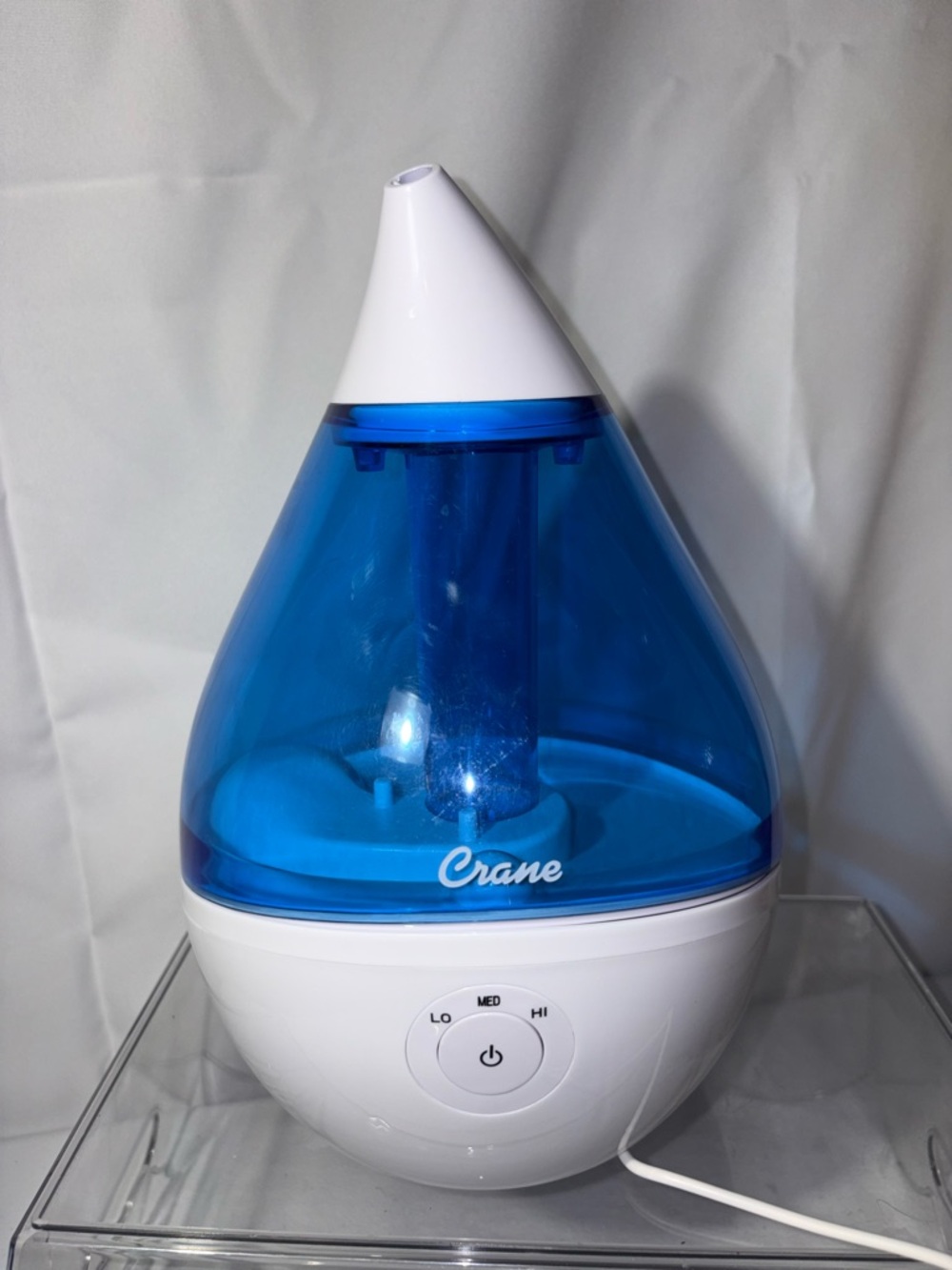 Crane Blue & White Ultrasonic Humidifier